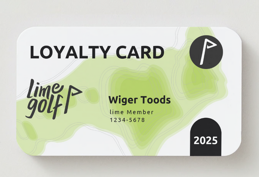 lime Golf Loyalty Card